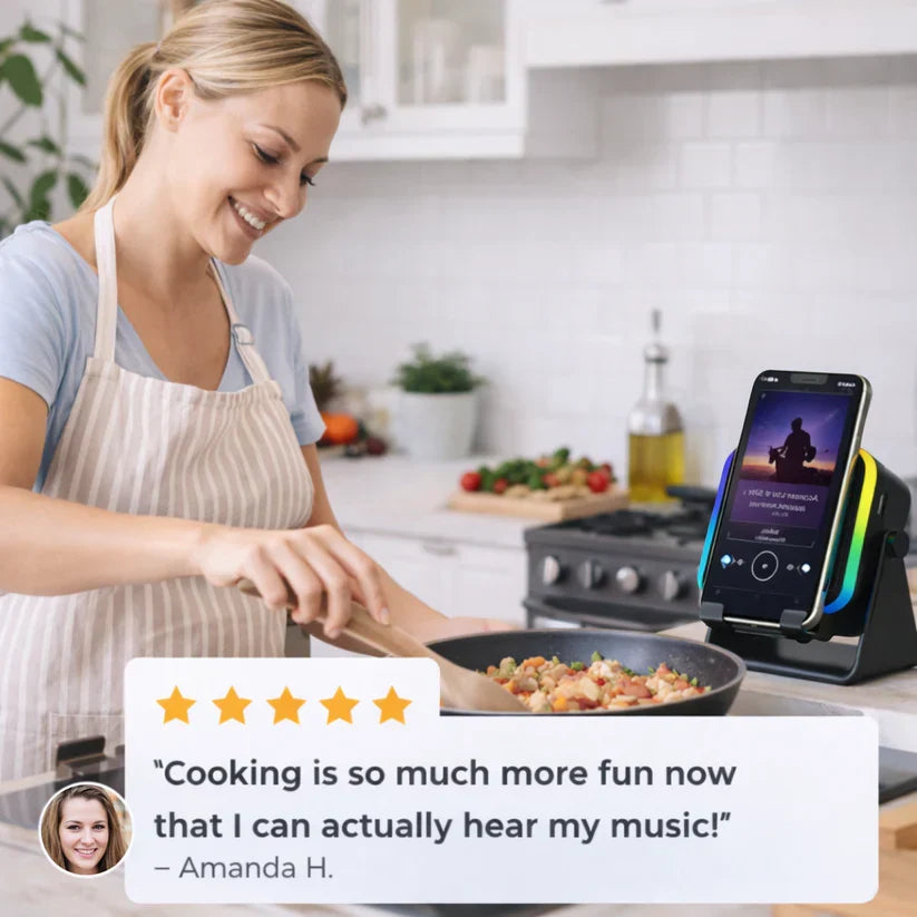 Cartelvo™ 3 In 1 Phone Induction Speaker